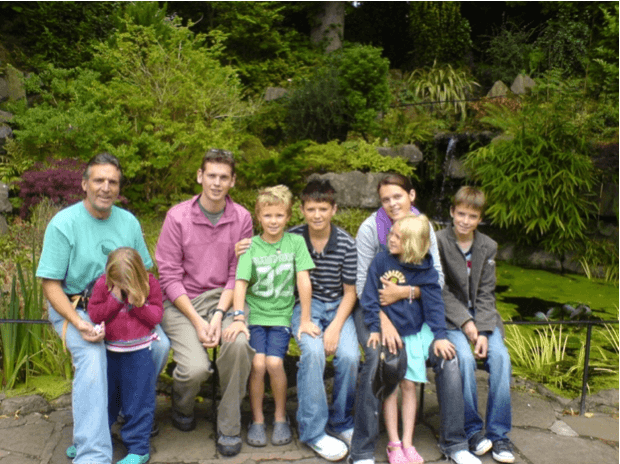 Dr. Stephen Shrewsbury is a devoted father – Duncan, Victoria, Edward, Xander, Jed, Esta & Lola